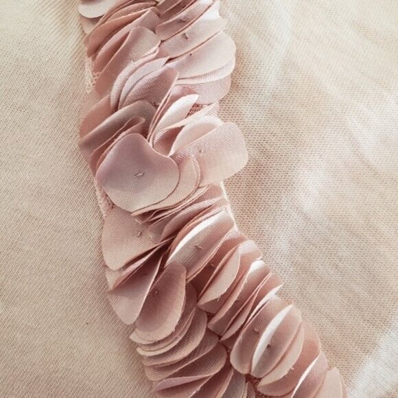 Talbots Super Soft 100% Pima Cotton Top Size SP Ruffle Neck NWOT - Picture 6 of 10